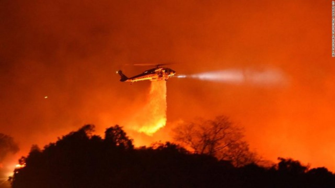 Nuevo incendio amenaza a California