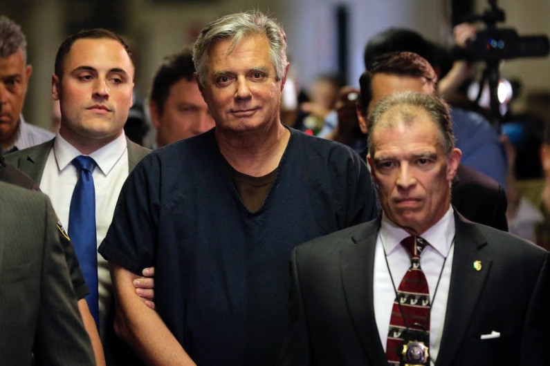 Paul Manafort pasará arresto domiciliario para evitar contagio d COVID-19 