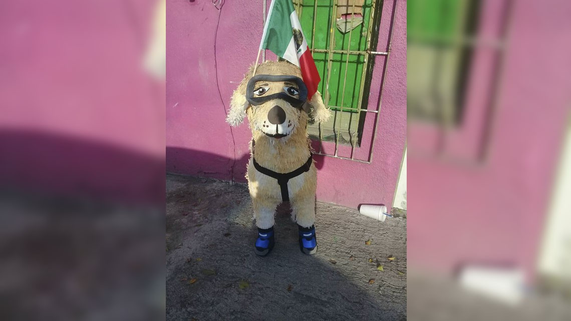 Crean piñata en honor a "Frida"