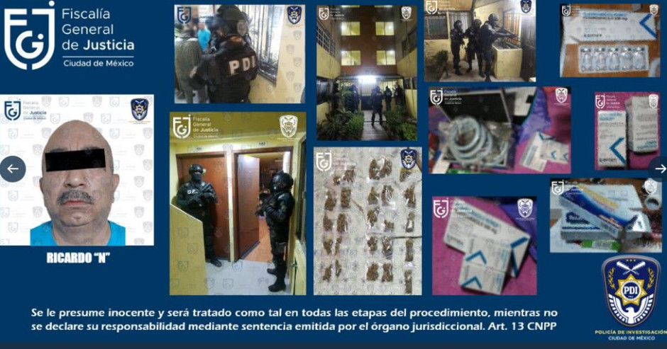 Detienen a persona ligada a robo de medicamentos oncológicos
