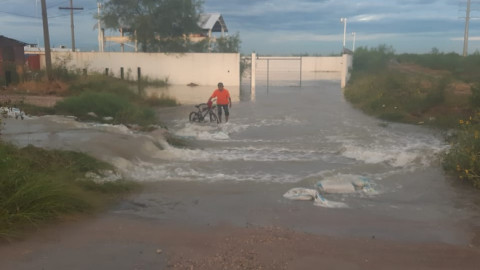 Deja tormenta sin energía varias plantas de agua potable