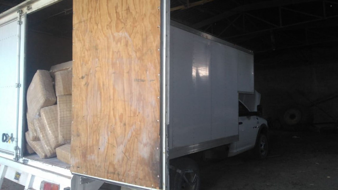 Aseguran 3.5 toneladas de droga en Valle Hermoso