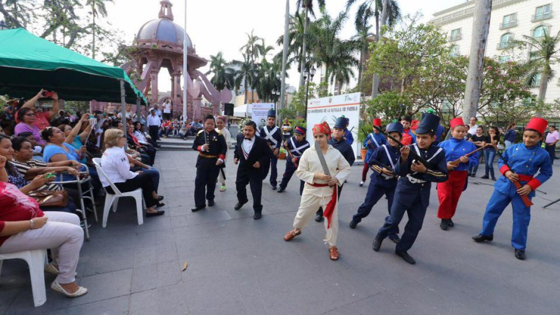 Conmemora Ayuntamiento de Tampico 155 Aniversario de la Batalla de Puebla