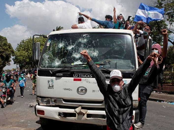 20 muertos en Nicaragua por disturbios