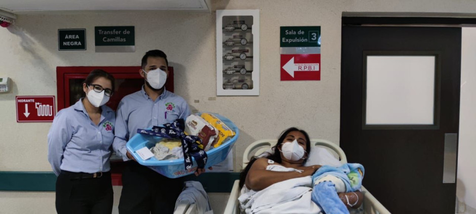 Nace primer bebé de 2022 en Tamaulipas 