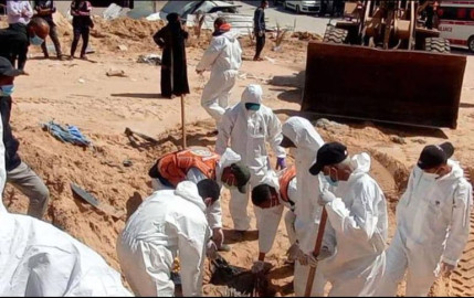 Egipto condena la “violación de valores humanos” de Israel por la fosa común en Jan Yunis