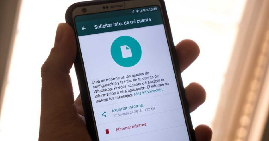 Ahora podrás descargar tu información personal en WhatsApp 