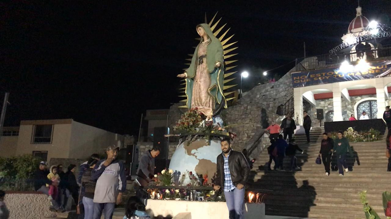 Victorenses festejan a la morenita del Tepeyac