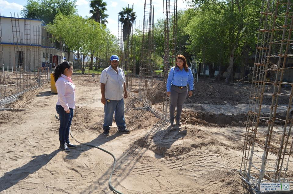 Supervisa alcaldesa avance de Casa Club del Adulto Mayor