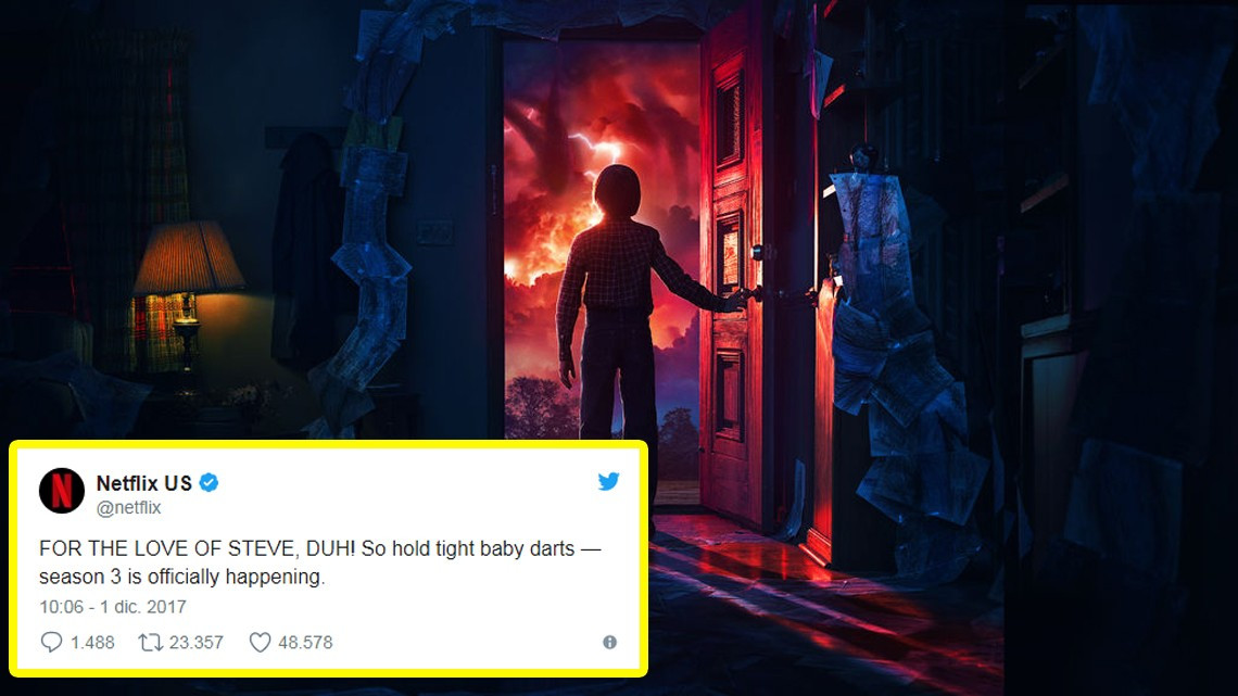 Netflix confirma tercera temporada de Stranger Things
