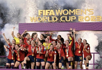 España es campeona de la Copa Mundial Femenil
