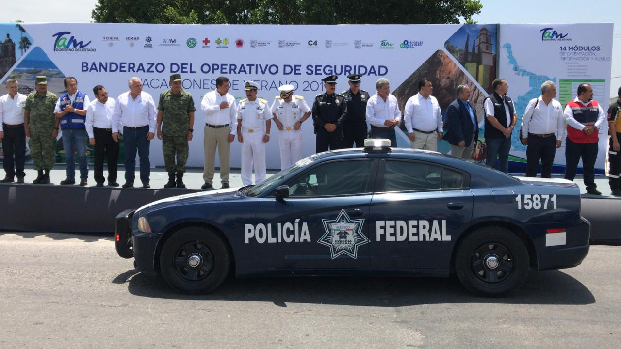 Da gobernador Banderazo a Operativo de Seguridad Verano 2019