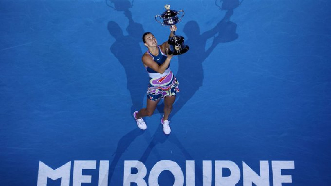 Aryna Sabalenka se consagra campeona del Abierto de Australia