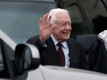 Expresidente Jimmy Carter, es dado de alta por infección en las vías urinarias