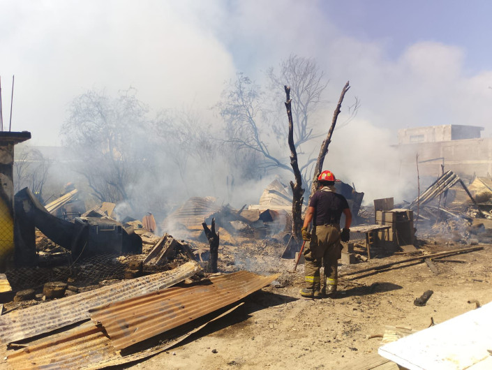 Atienden más de 50 incendios en seis días 