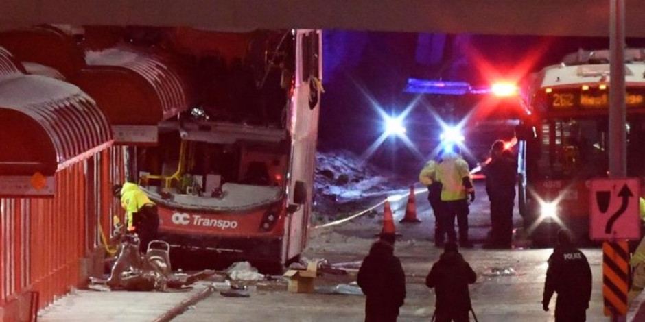 Seis muertos al chocar camión contra autobús en Suecia