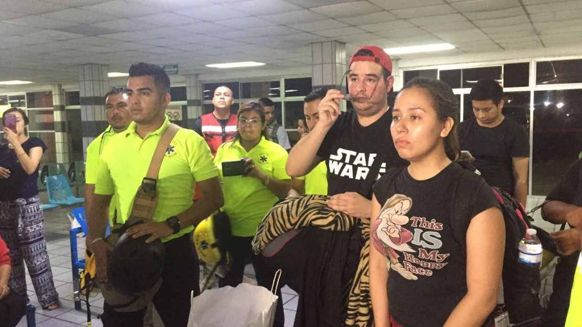 Matamorenses con rumbo al auxilio para los afectados por terremoto