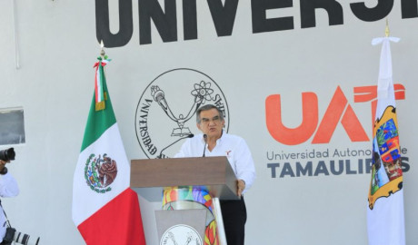 Américo Villarreal recibe ampliación de certificación TIF para el rastro de la UAT