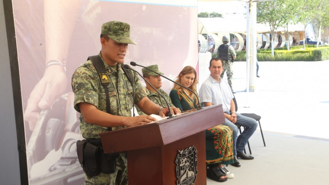 Inaugura Maki Ortiz campaña de Canje de Armas