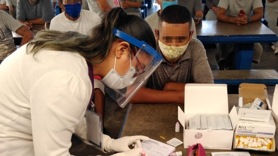 SSP llevó a cabo campaña de detección de Hepatitis C en CEDES