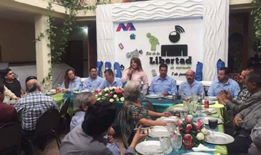 Conmemoran día de la libertad de expresión