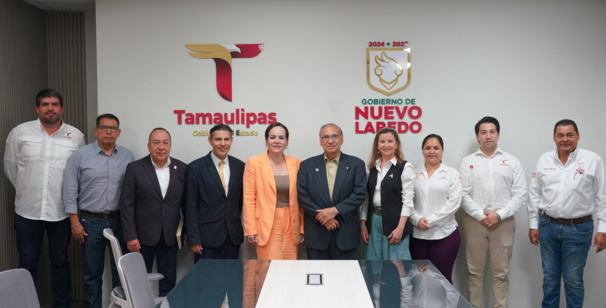 Trabajan tres niveles de gobierno para impulsar proyecto del tren de pasajeros binacional en Nuevo Laredo