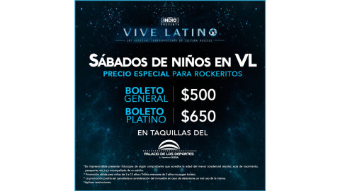 Vive Latino anuncia actividades recreativas para niños y adultos