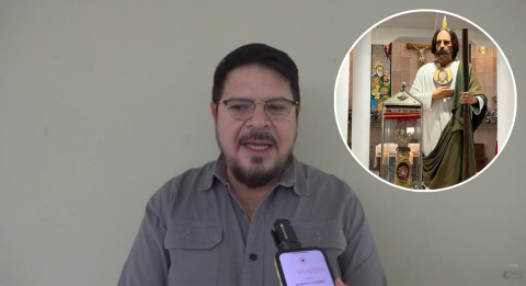 Listos feligreses para recibir reliquia de San Judas Tadeo