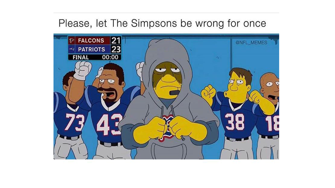 Las redes sociales no perdonaron el Súper Bowl LI