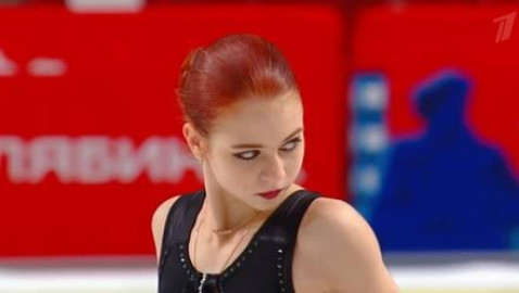 Patinadora rusa rompe en llanto tras no ganar el oro en Beijing 2022