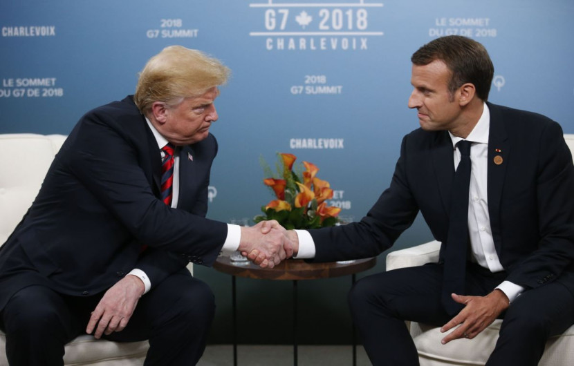 Trump sugirió a Macron que Francia abandone la UE