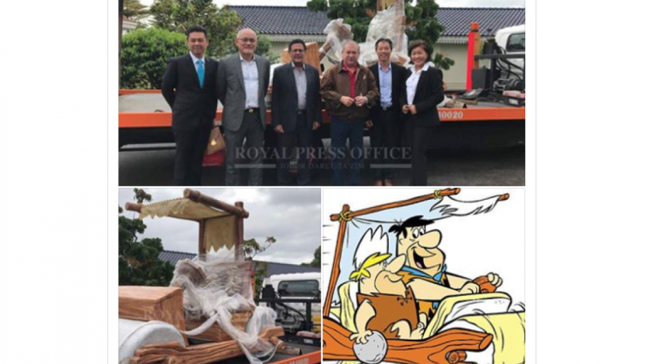 Gobernador de malasia tiene su propio Troncomóvil