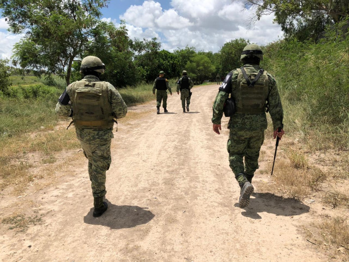 Redobla vigilancia Guardia Nacional en el río Bravo 
