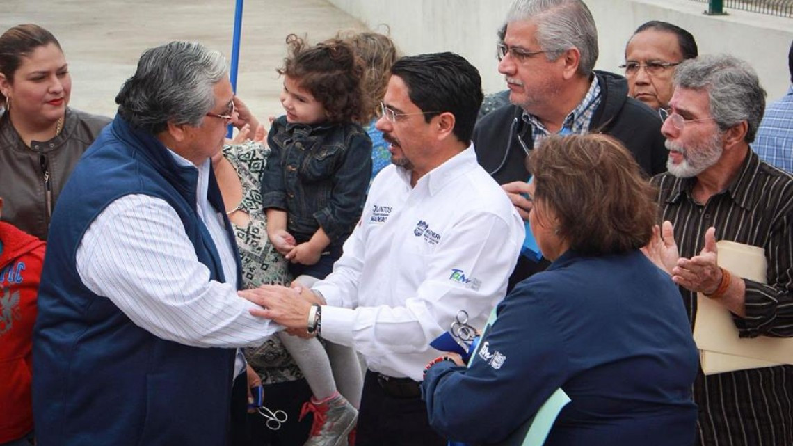 Realizan inauguración de Dren Pluvial