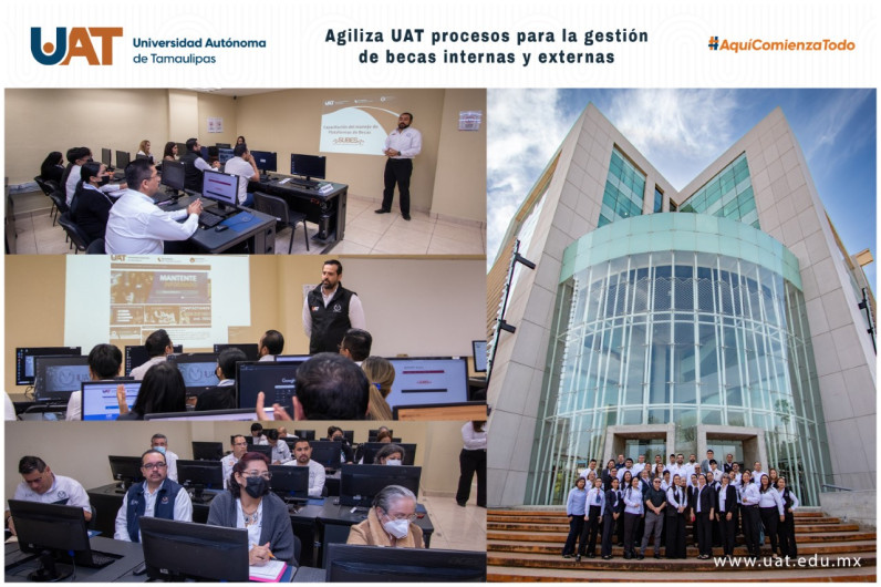 Agiliza UAT procesos para la gestión de becas internas y externas 