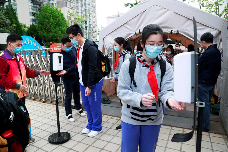 Anuncia China regreso a clases