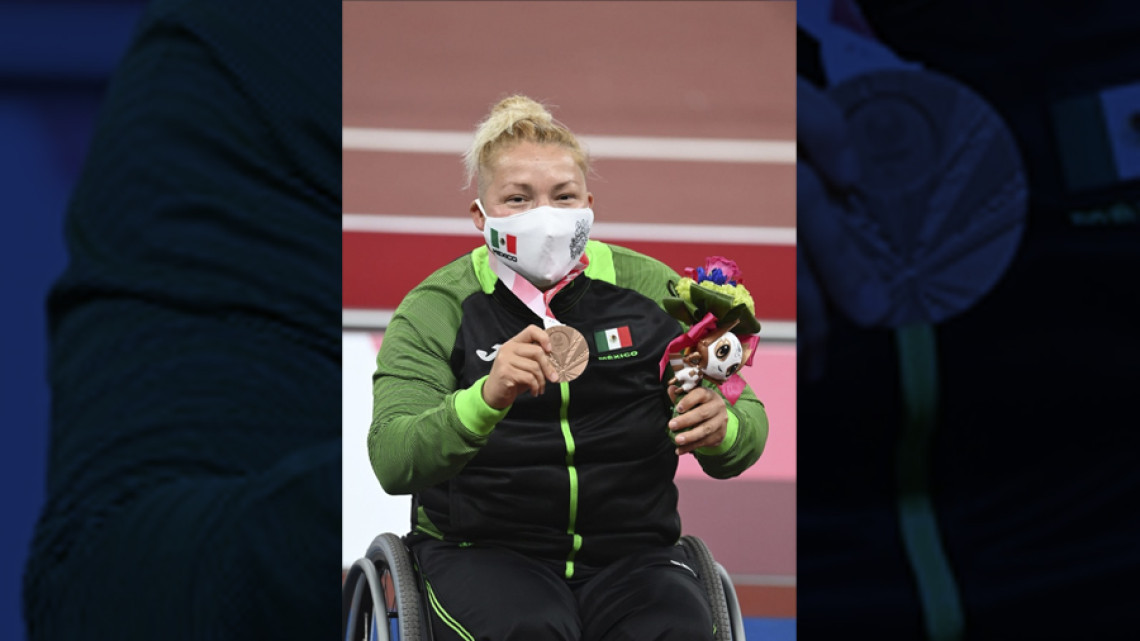  ¡BRONCE para México! La paratleta Rosa Guerrero da a México segunda medalla