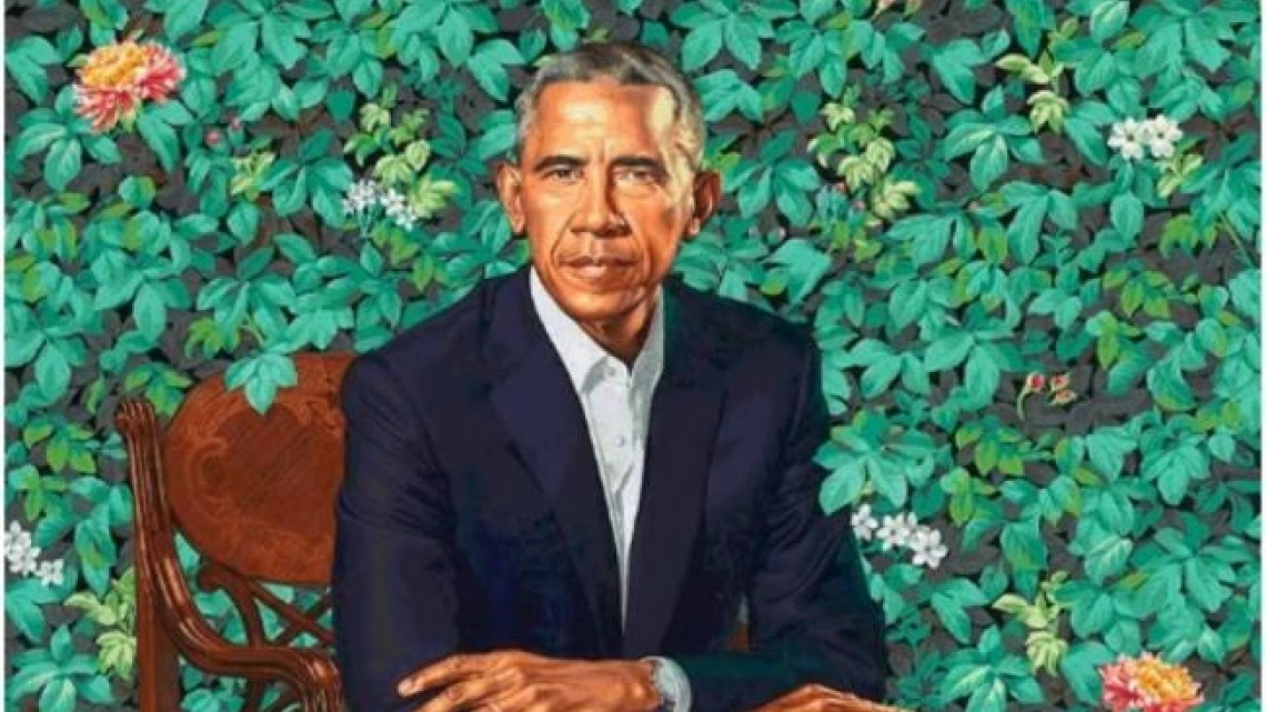 Retrato de Obama se convierte en meme