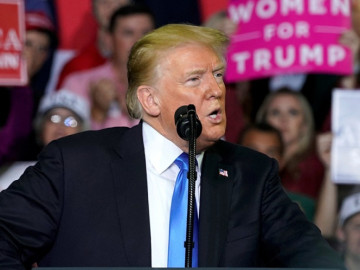 Trump reconoce problema ambiental