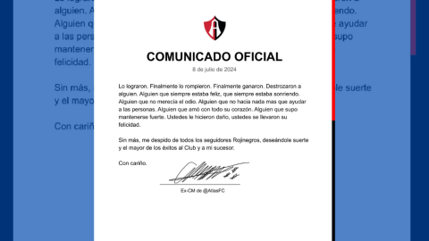 Se despide Community Manager de Atlas FC con mensaje viral en redes