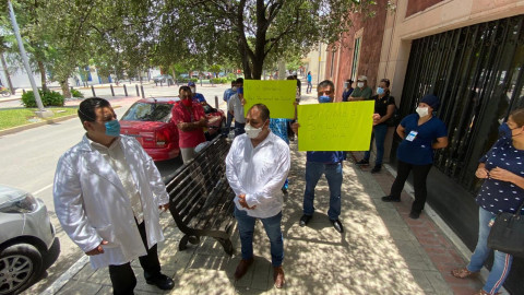 Personal del Hospital Civil en Victoria denuncian caso de covid-19