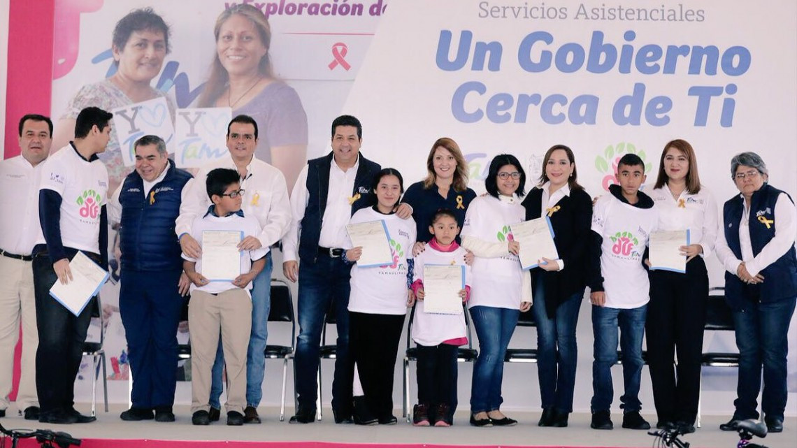 Lleva DIF Tamaulipas "Un Gobierno Cerca de Ti" a familias de Nvo. Laredo