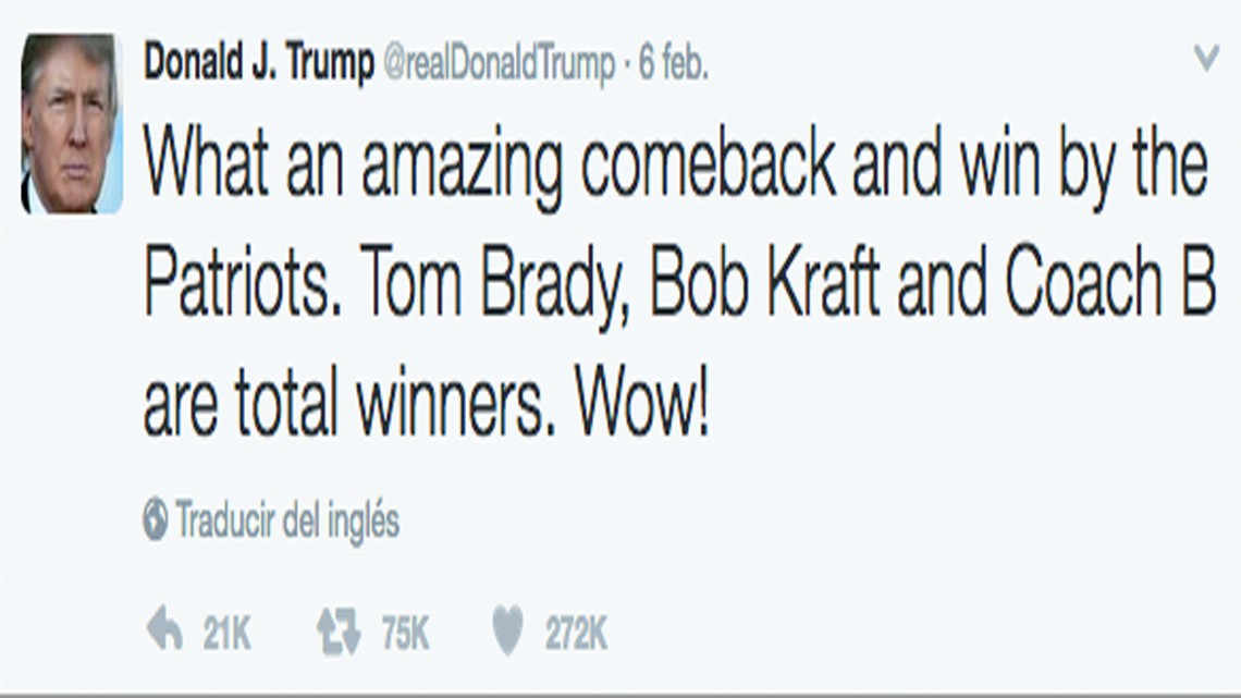 Los 10 tuits que más han gustado del Presidente Trump