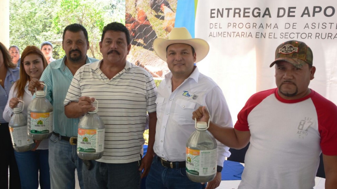 Entregan recursos para productores de Tamaulipas