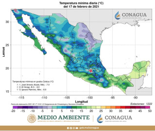 Suman 15 muertos por bajas temperaturas en México