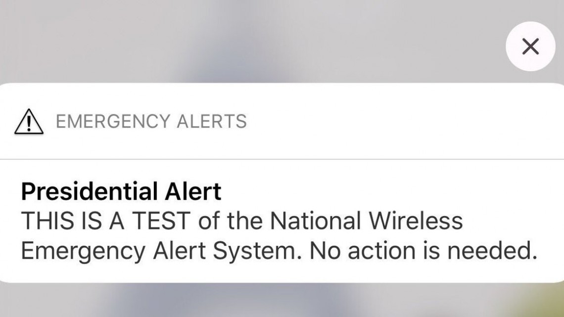 “Alerta Presidencial” es enviada a millones de celulares en EU