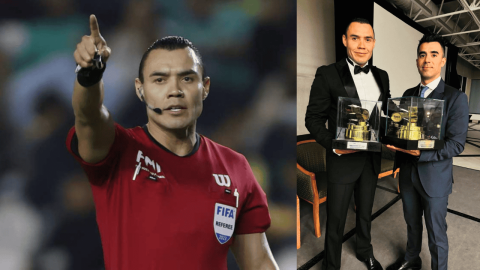 'El Gato' Ortiz recibe el premio como el mejor árbitro del Clausura 2024