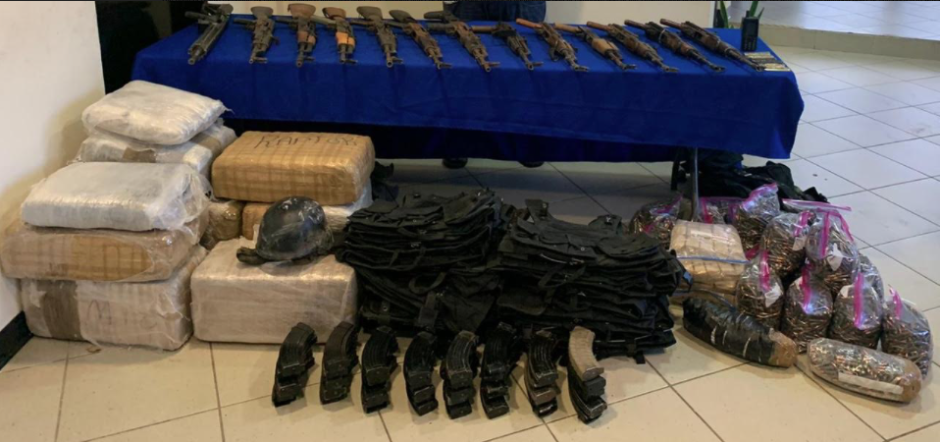 Asegura Policía Estatal casi 80 armas durante operativos permanentes desplegados en diversas regiones del Estado