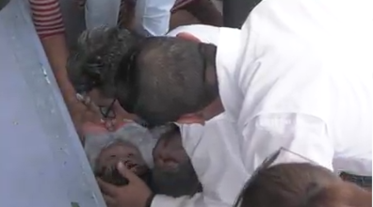 Funcionario público de Madero salva la vida a un bebé 