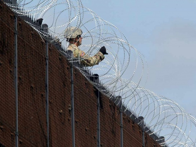 Trump reconoce trabajo del Ejército estadounidense en frontera